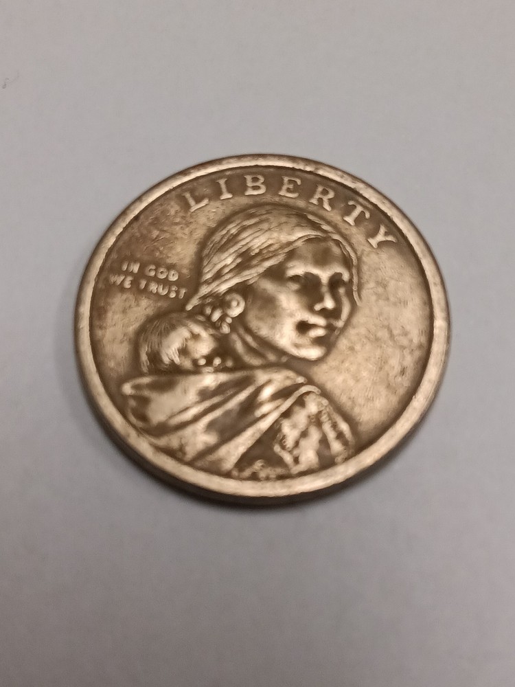1 Dollar Sacagawea Coin No Mint