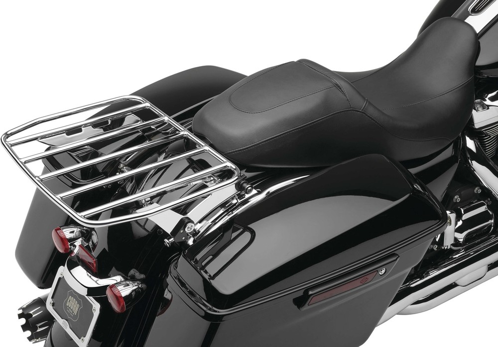 Cobra 602-2801 Big Ass Flat Rack - Chrome