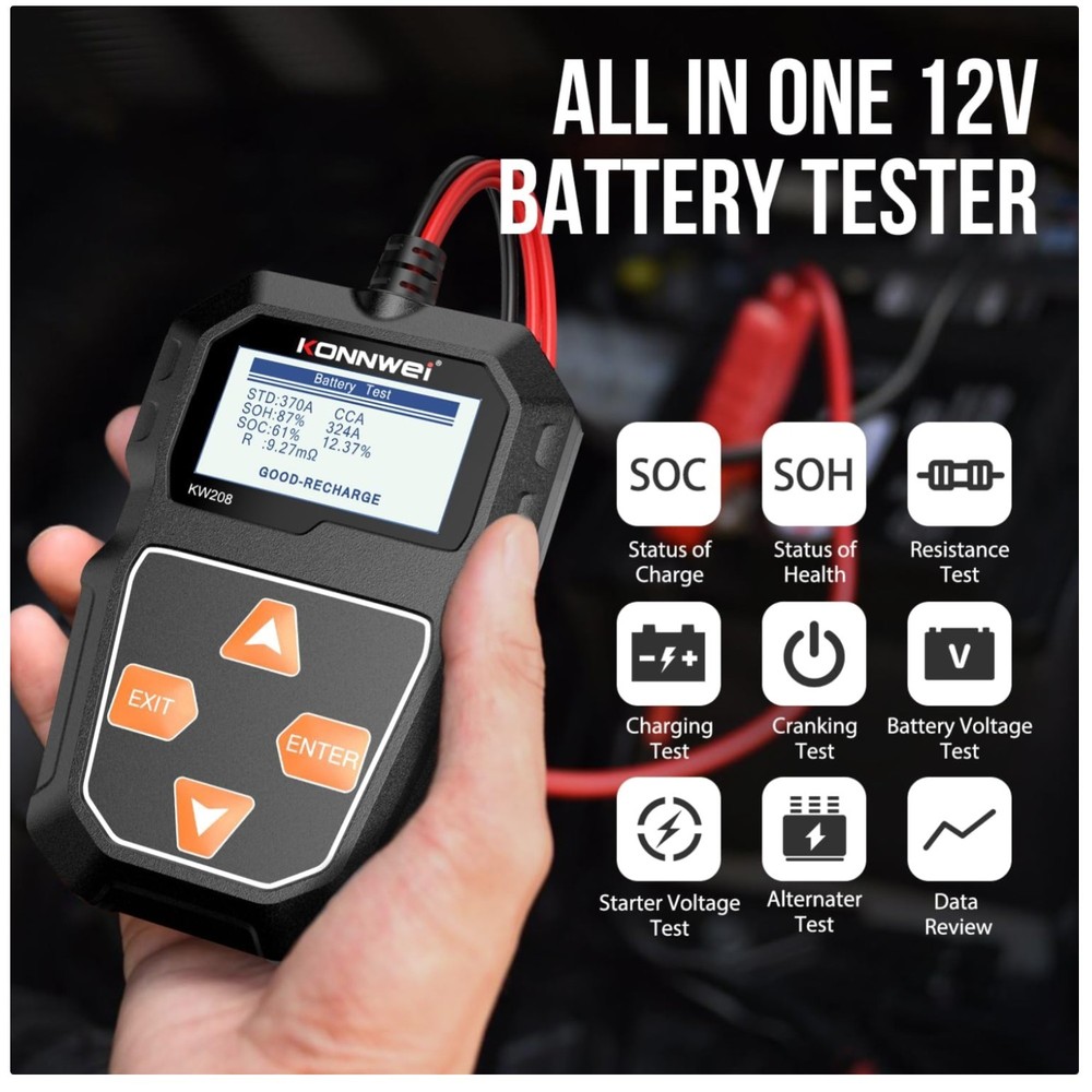 Advanced Alternator Starter Tester