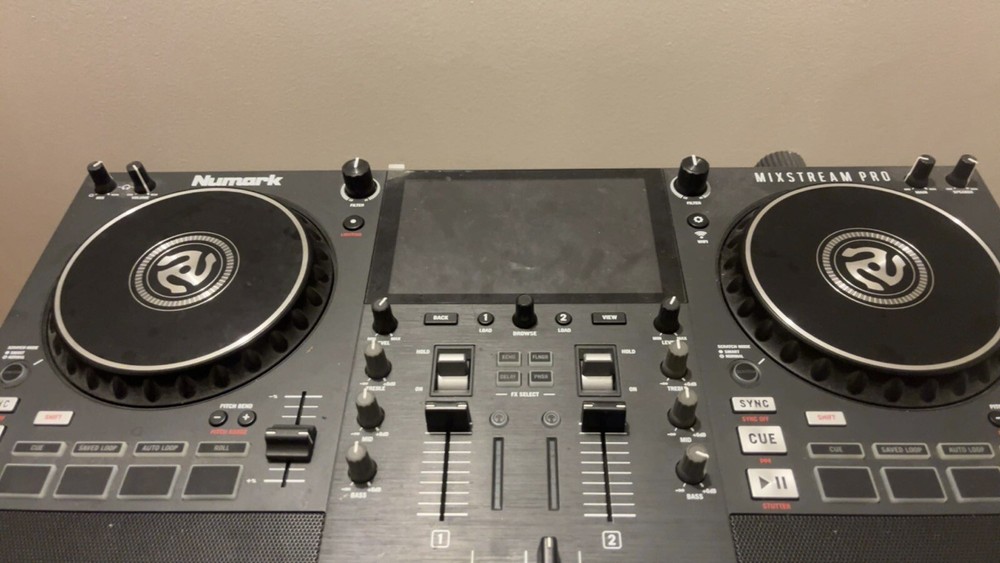 Numark Mixstream Pro+ Standalone Streaming DJ Controller - Black