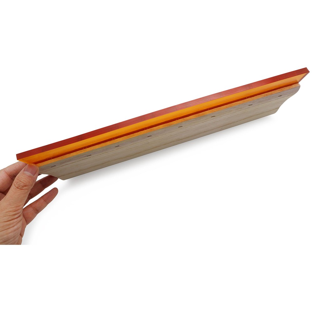 13" Screen Printing Squeegee Ink Scraper Silk Stencil Printing DIY 75 Durometer