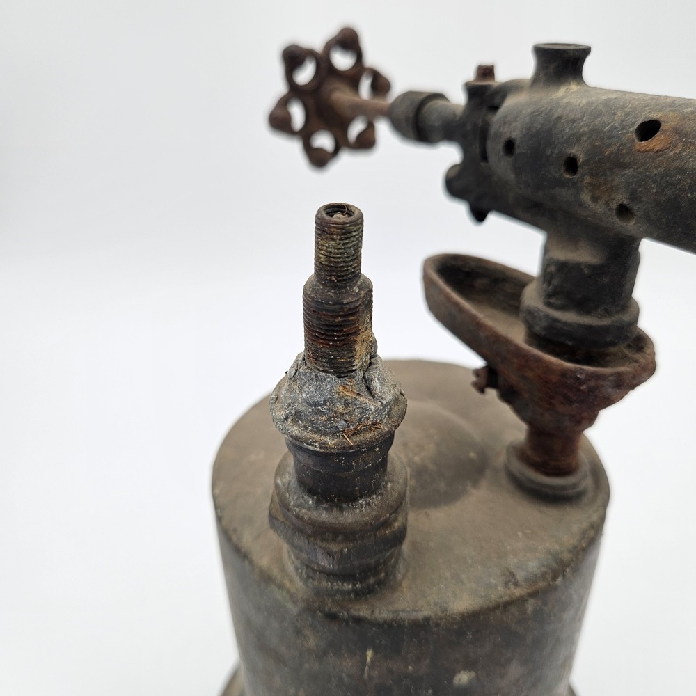 RARE Antique Clayton & Lambert Brass Blow Torch, Not Functioning