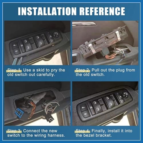 1 Set 22664398 Car Master Power Window Switch Front Driver Side for Saturn Ion