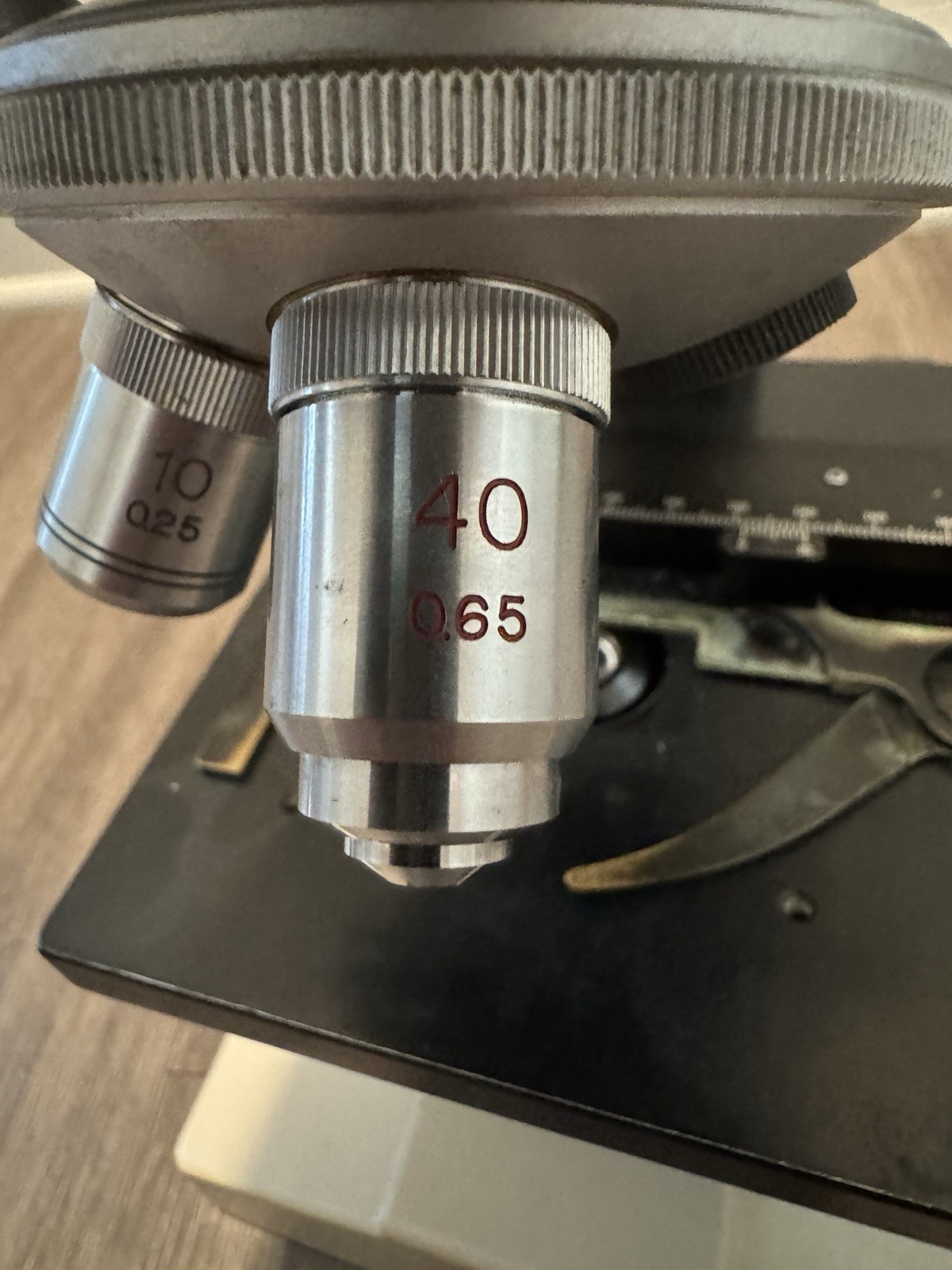 Olympus CHC CH Binocular Laboratory Microscope 6 Objective Lenses