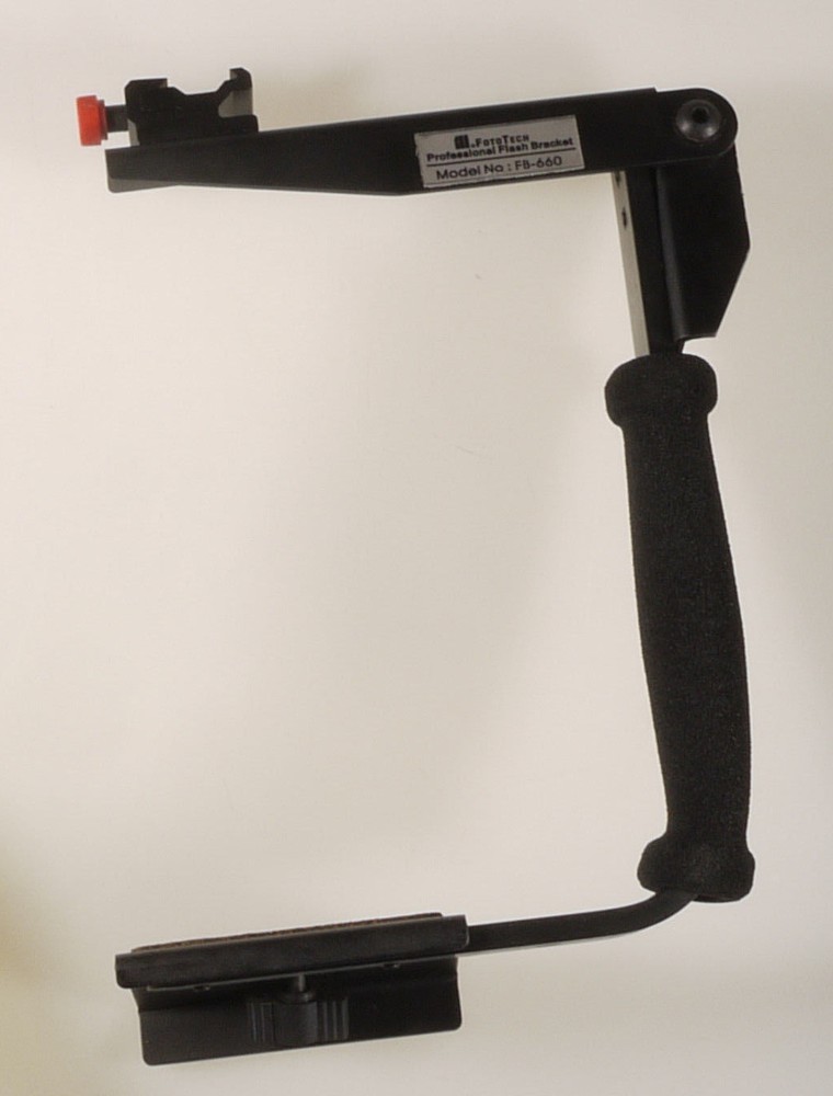 PRL) CAMERA FLASH BRACKET FB-660 FOTOTECH HOLDER BRACKET CAMERA MOUNT