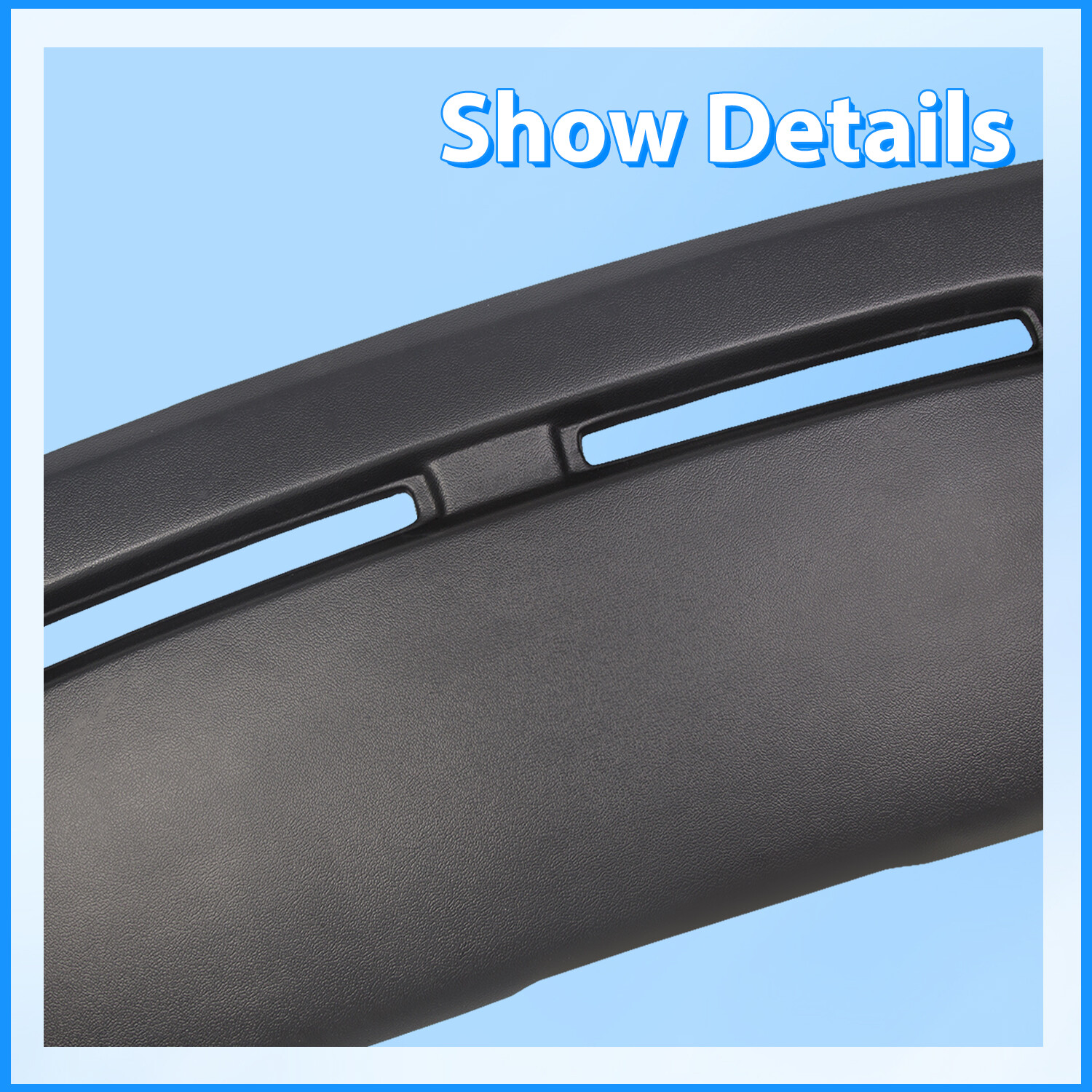 For 1984-92 Chevy Camaro Panel Dash Board Dashboard Pad Cap Bezel Cover Overlay