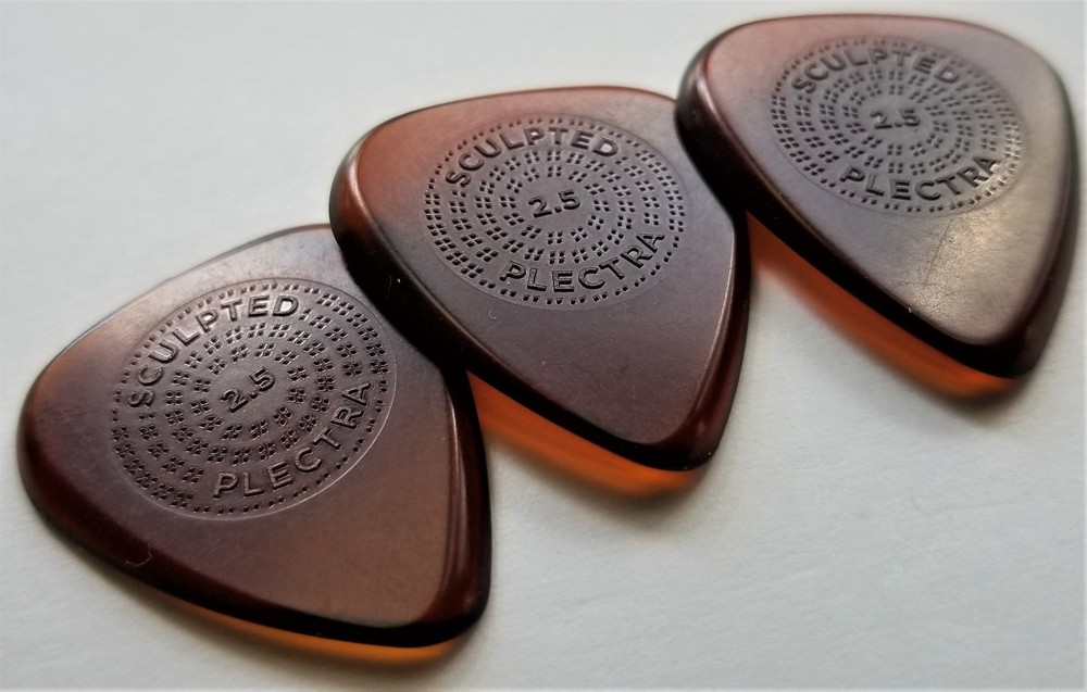 Dunlop Primetone Standard Pick with Grip 2.5mm  3-Picks