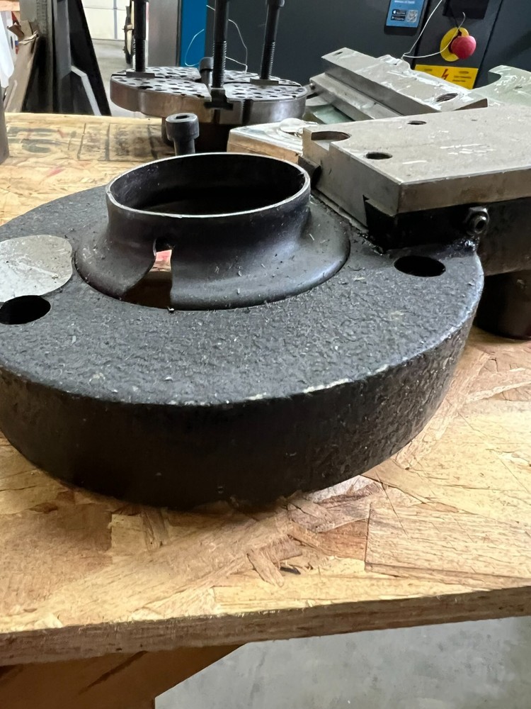 Lathe cut off attachment