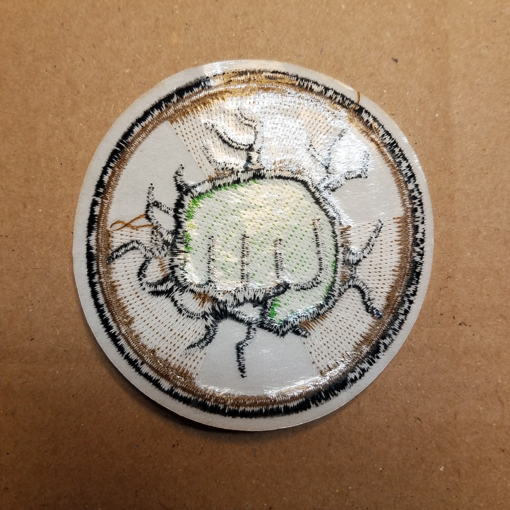 HULK Wall Punch Circle Patch 3 inches wide