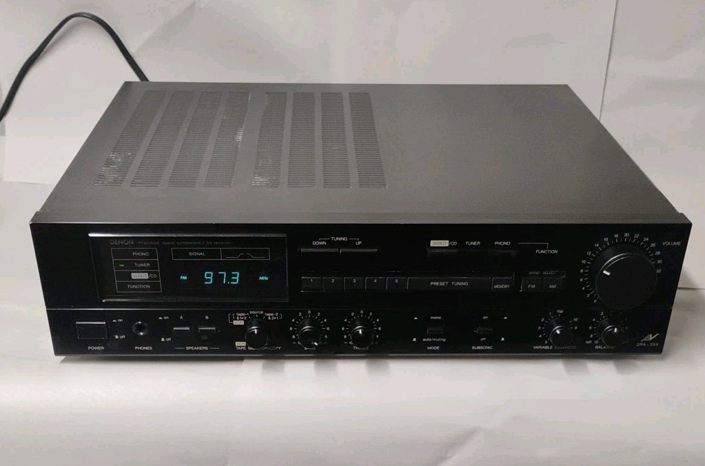 DENON DRA-355 Precision Audio Component AM-FM Stereo Receiver