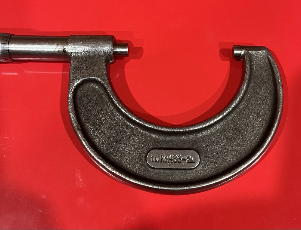 Starrett NO436 Outside Micrometer 1”-2”
