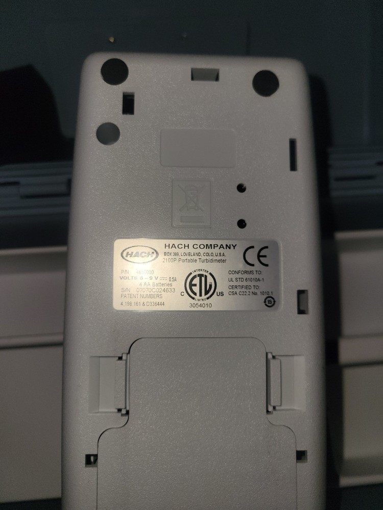 Hach 2100P Portable Turbidimeter