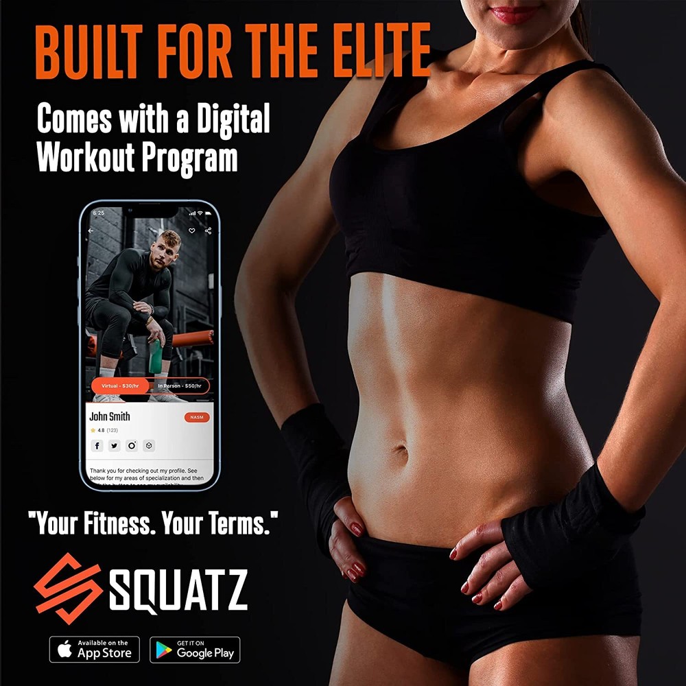 Squatz SQVB-3 Eva Wireless Vibration Massage Ball