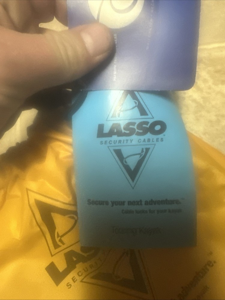 Lasso Security Cable Black Onesize