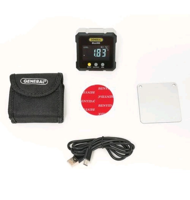 General Tools USB Digital Laser Level Box - Magnetic - NEW