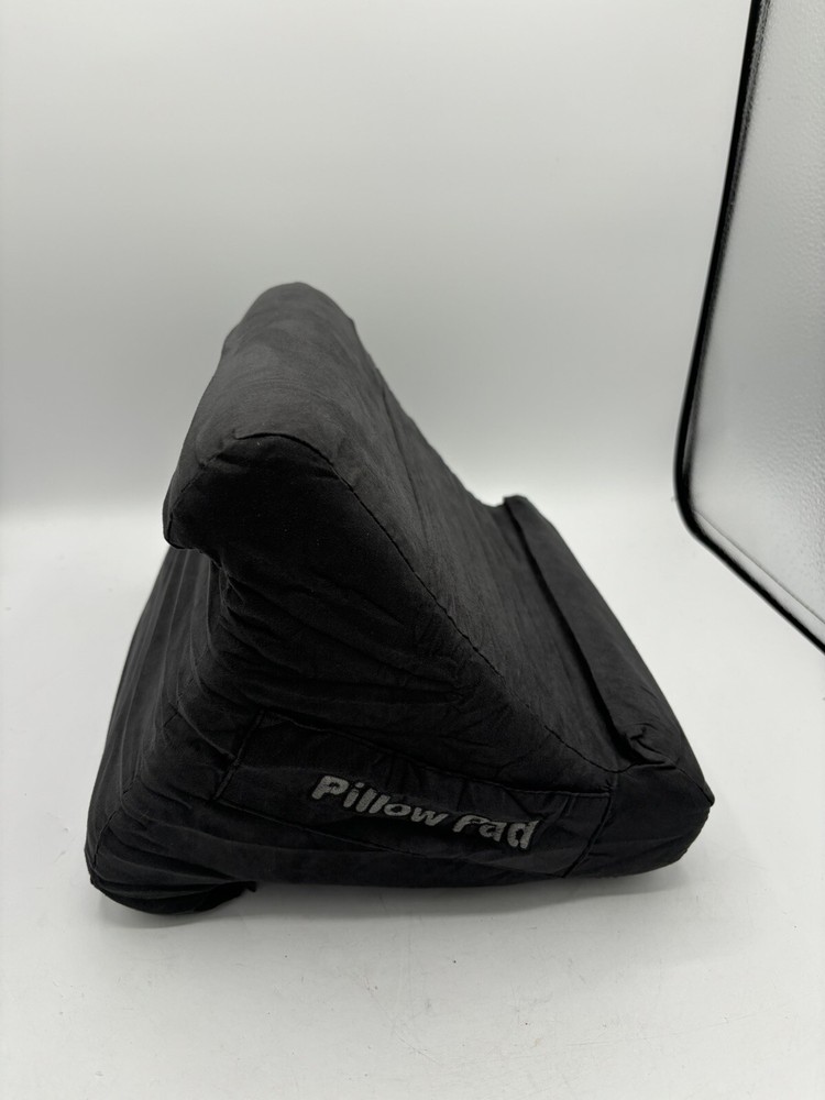 Ontel Pillow Pad Ultra Multi-Angle Soft Tablet Stand, Gray - Comfortable Angled