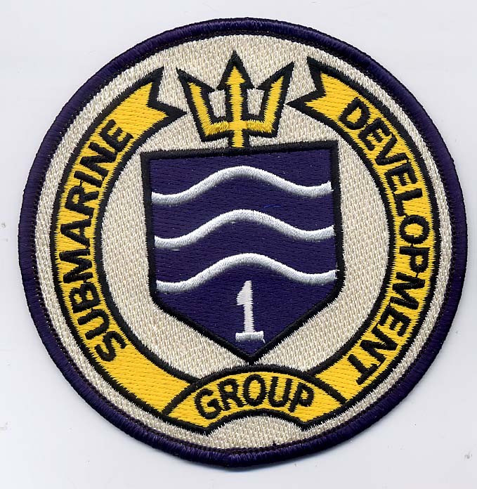 Submarine Development Group One (SubDevGrp1) Patch - US Navy - Cat No. C6010