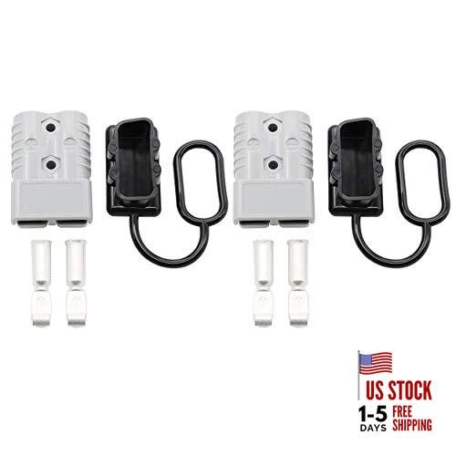 175A 1/0 AWG Battery Quick Connect Disconnect Electrical Connector Plug with 2