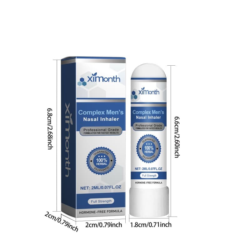 Nasal Inhaler, 2ml 3Pack Complex Men's