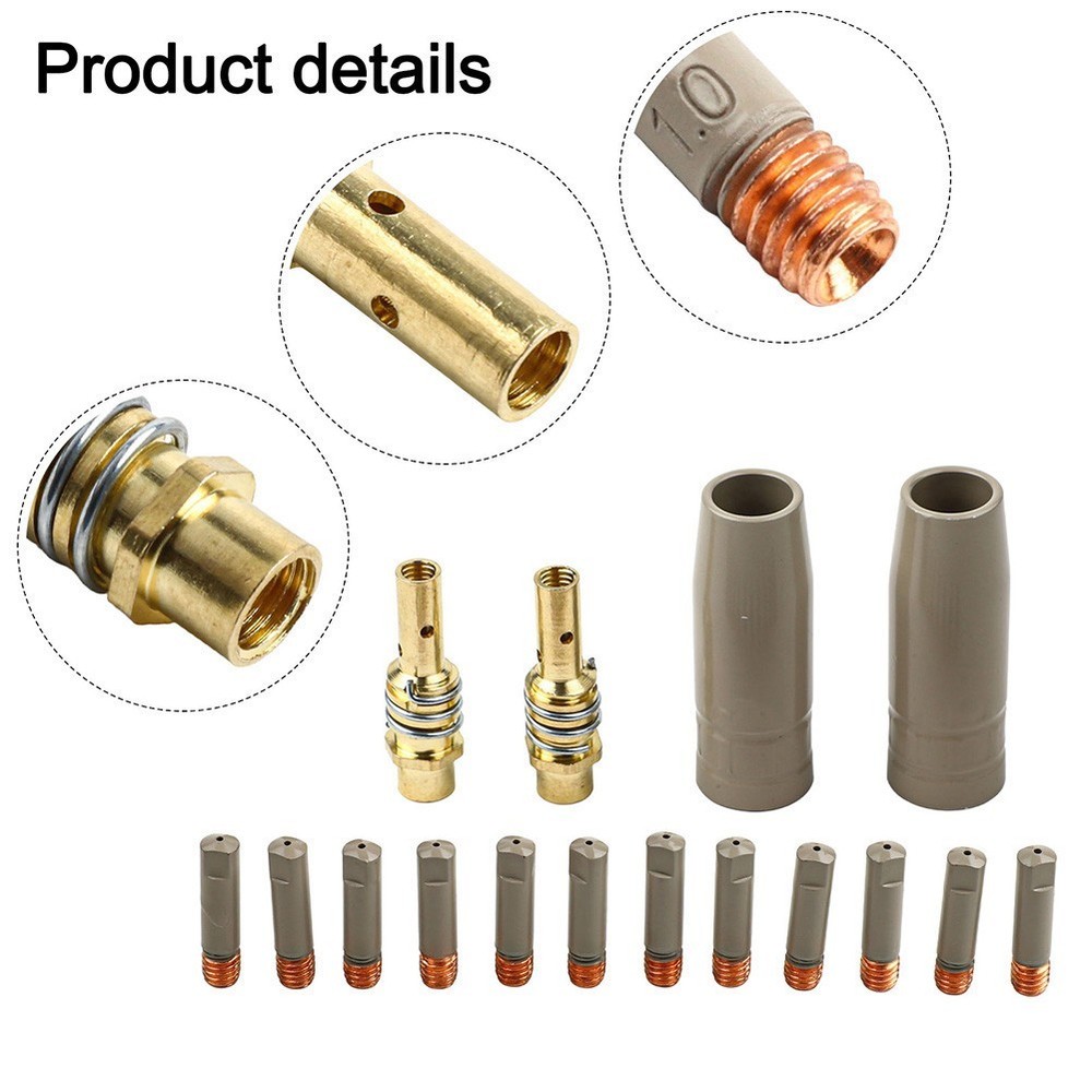 For 15AK 16PCS Coating Protection Nozzle for Improved Welding Efficiency