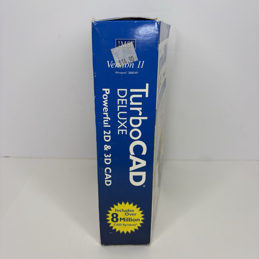 TurboCAD Deluxe Version 11 For windows 2000 /XP 2D & 3D CAD