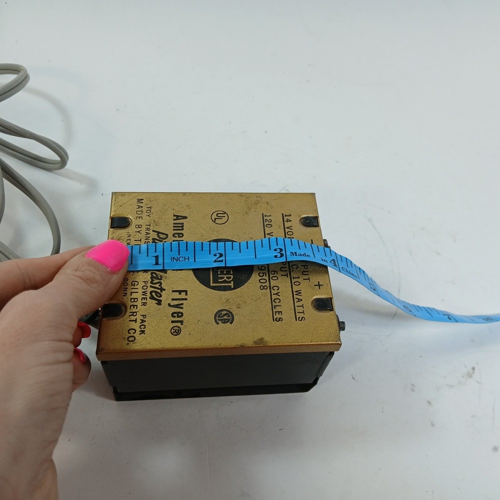 Gilbert American Flyer Pike Master Train DC Power Pack Transformer