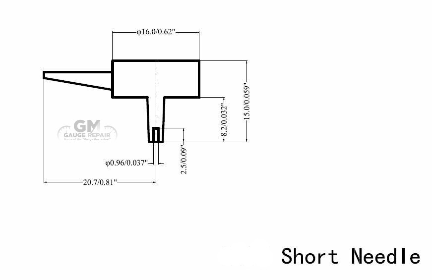 Gauge Cluster Pointer Set for 1999-2002 GM Trucks and SUVs Satin White Custom