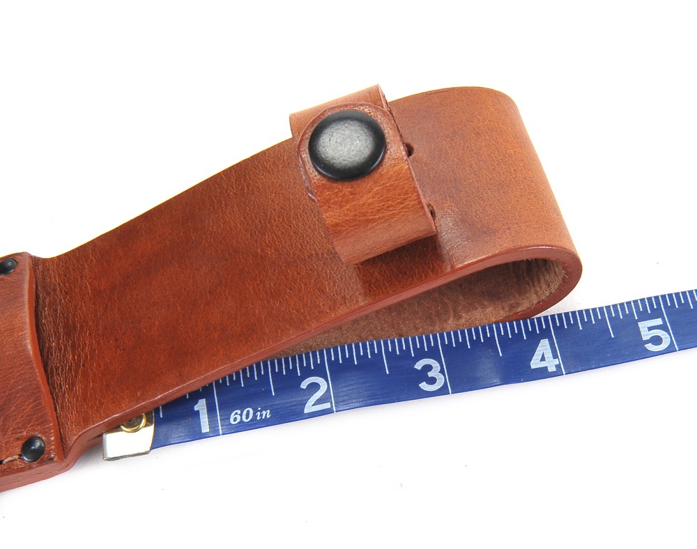 World War Two Era Brown Leather Sheath for US PAL RH 36 Fighting Knife