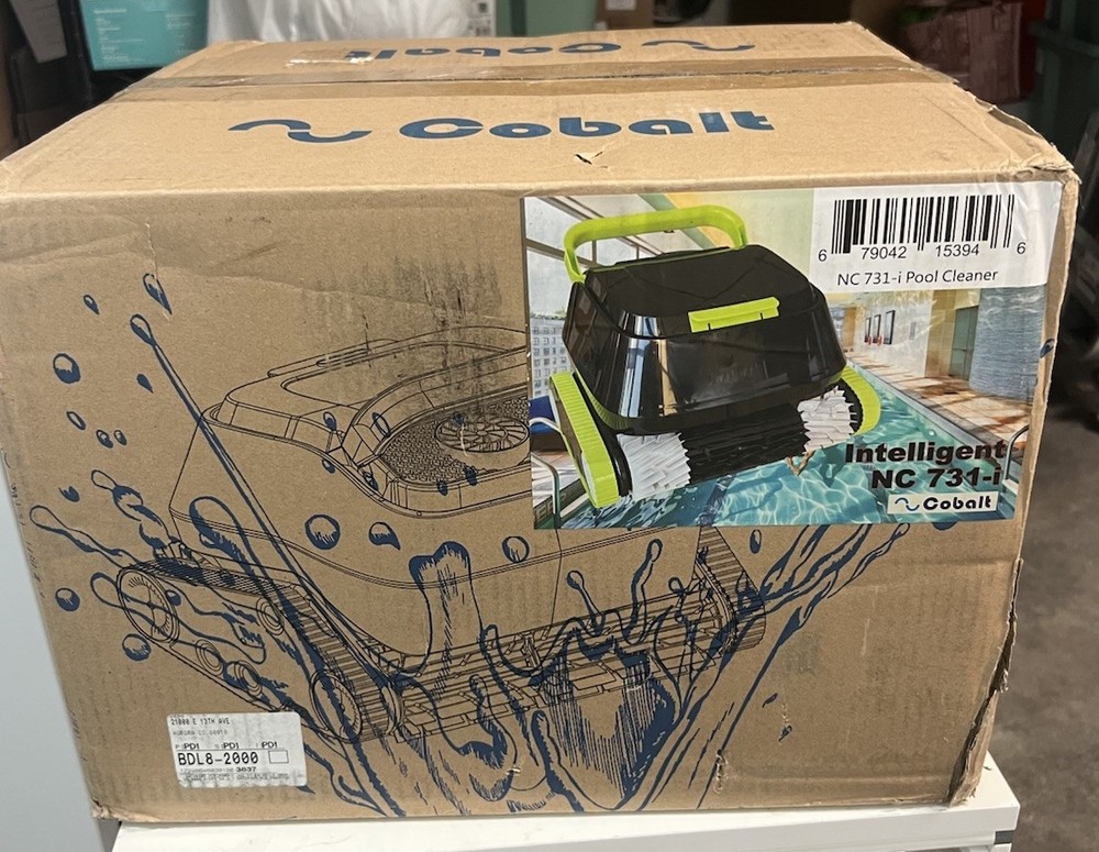 Cobalt Automatic Pool Robot Cleaner Wall Climbing Vacuum