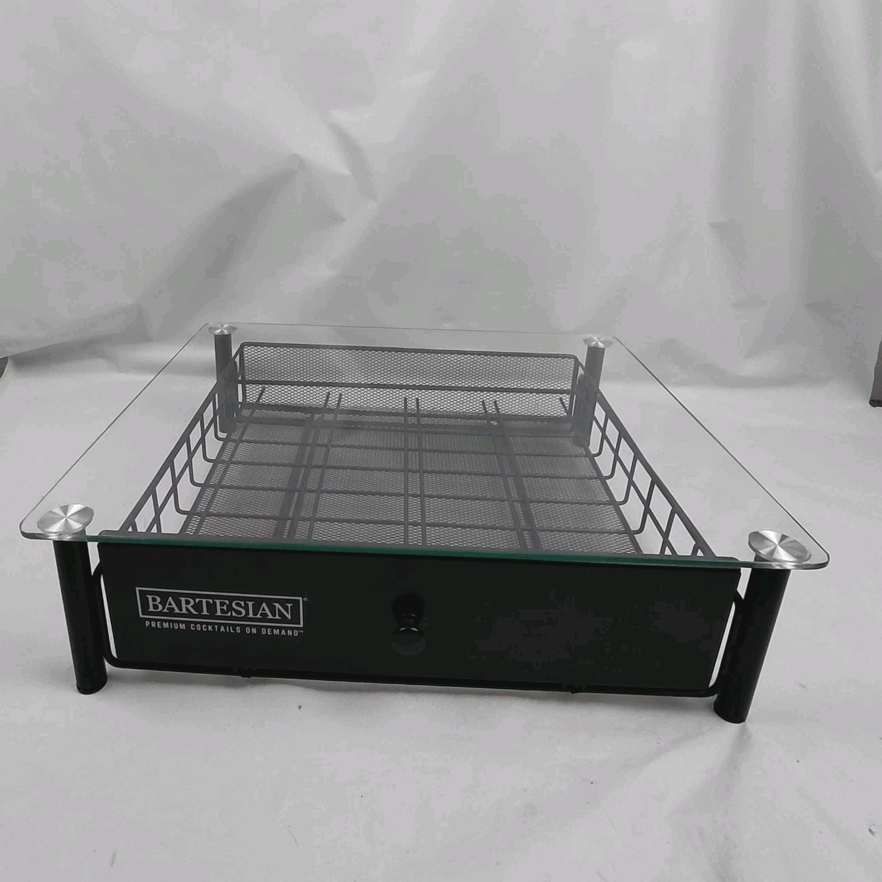 Bartesian Cocktail Capsule Storage Drawer Organizer Holds 36 Excellent Condition