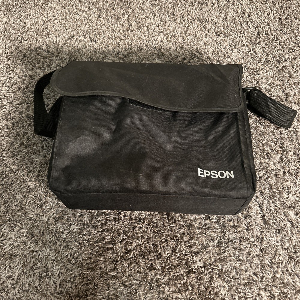 Epson Home Cinema 500 Projector Tested Working With Bag For Everything