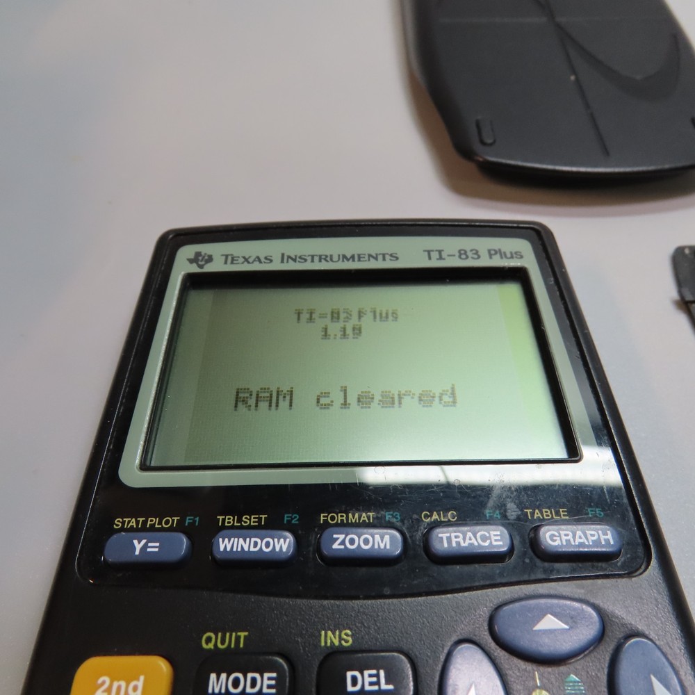 Texas Instruments TI-83 Plus Graphing Calculator - Black