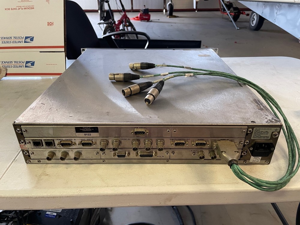 TANDBERG E5500 DSNG VOYAGER SD EVOLUTION 5000 w QPSK Modulator