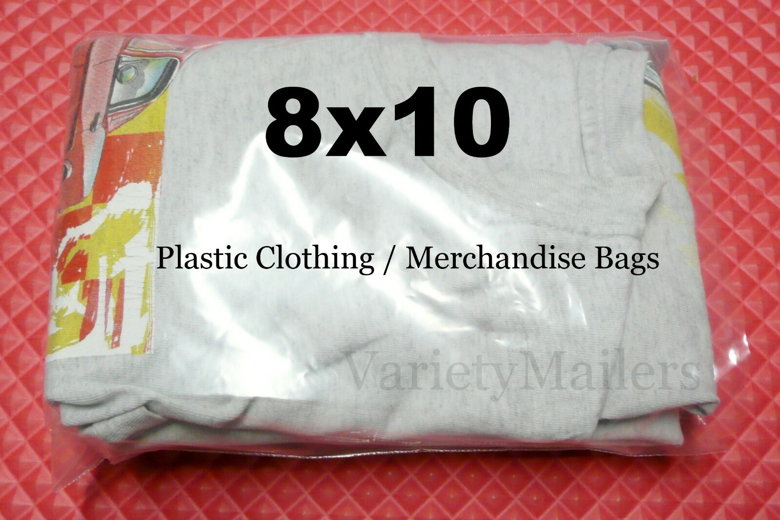 300 Plastic Merchandise Bag Variety Pack 8x10 9x12 11x15 Clear 1.5 Mil Bags