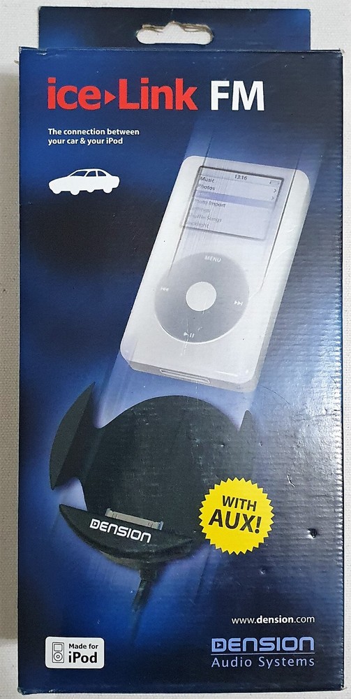 Dension 7137242 - Ice Link - Universal iPod Interface with FM Modulator.