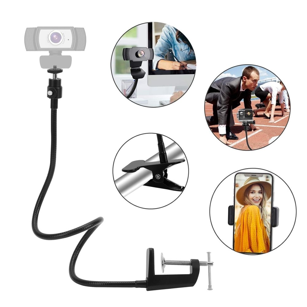 Gooseneck Webcam and Cell phone Mount