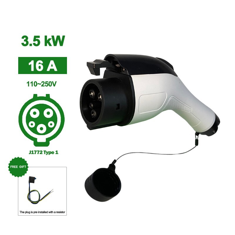 FITMPH J1772 EV Charging Replacement Connector, Level 1 Charging Cable Nozzle
