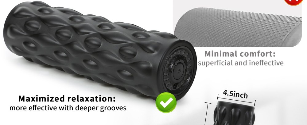 High-Density Vibrating Fo Roller Bla Customizable Speeds for Deep