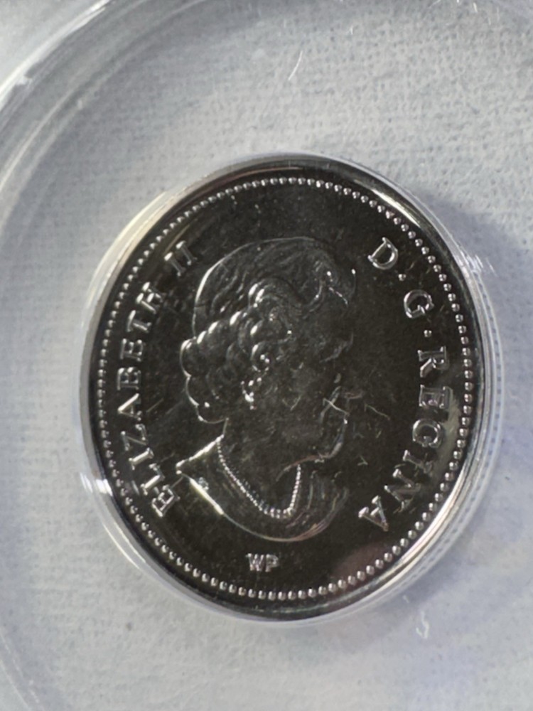 2003 Canada 25 Cents Graded MS 68 by ANACS