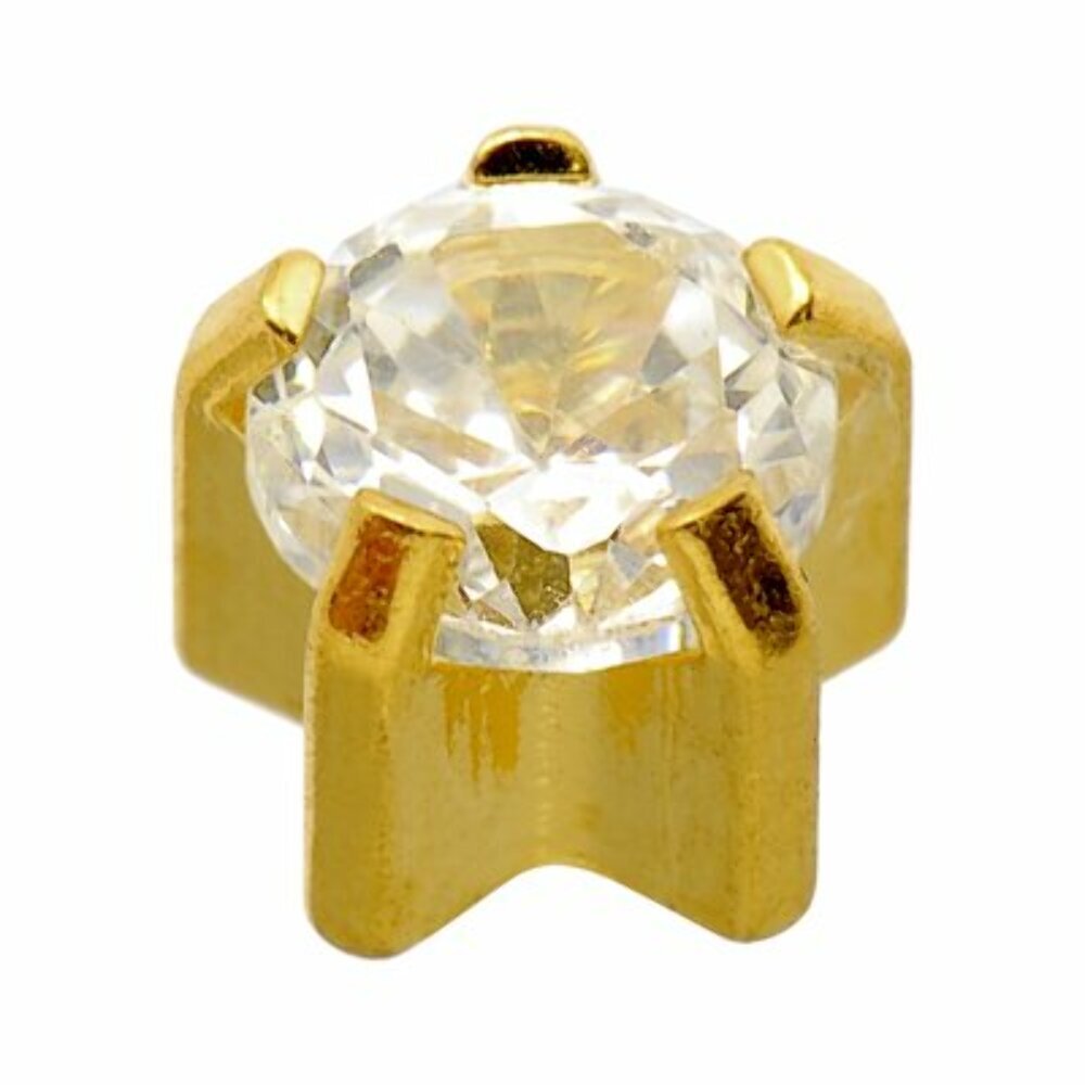 SELECT GOLD PLATED REGULAR TIFFANY CUBIC