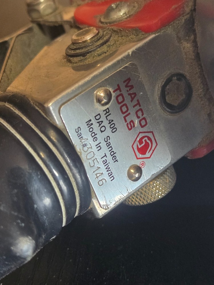 Matco Tools RL400 Air Tool Sander Works
