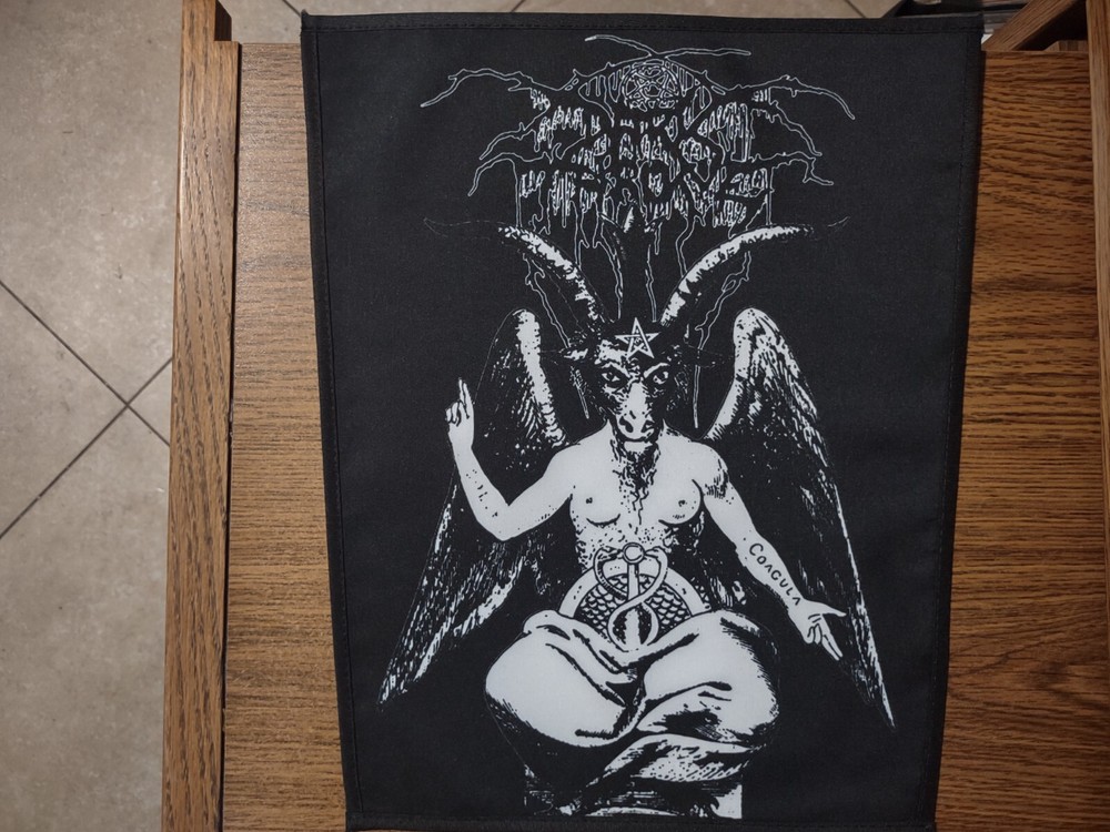 DARKTHRONE # 1, SEW ON SUBLIMATED LARGE BACK PATCH