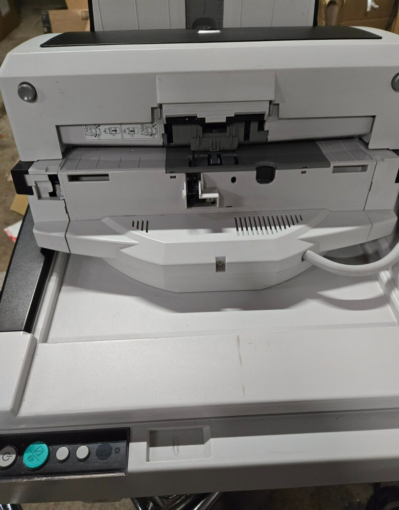 Fujitsu FI-6770 Color Duplex Document Image Scanner - Missing Back Feeder Tray