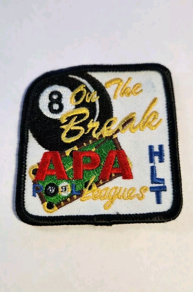 APA Pool League BREAK & RUN  8-Ball HLT Patch higher level tournement patch