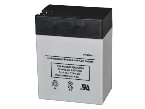 SigmasTek SP6-14 Battery  - 6V 14Ah FP Terminal