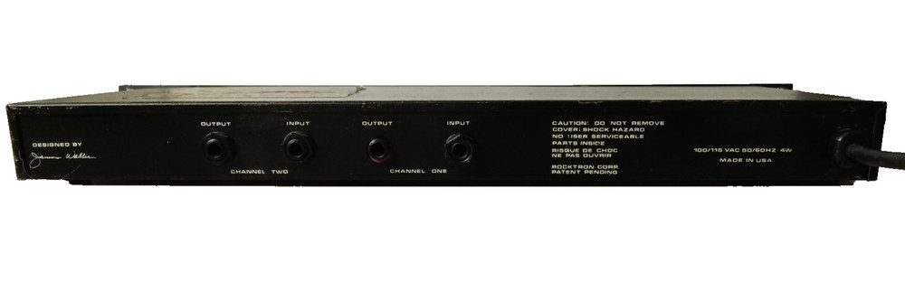 Rocktron HUSH IIC Noise Reduction System Rack Missing Knob