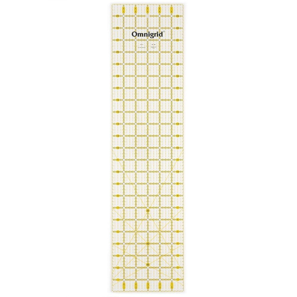 6" x 24" Rectangle Quilting and Sewing Ruler