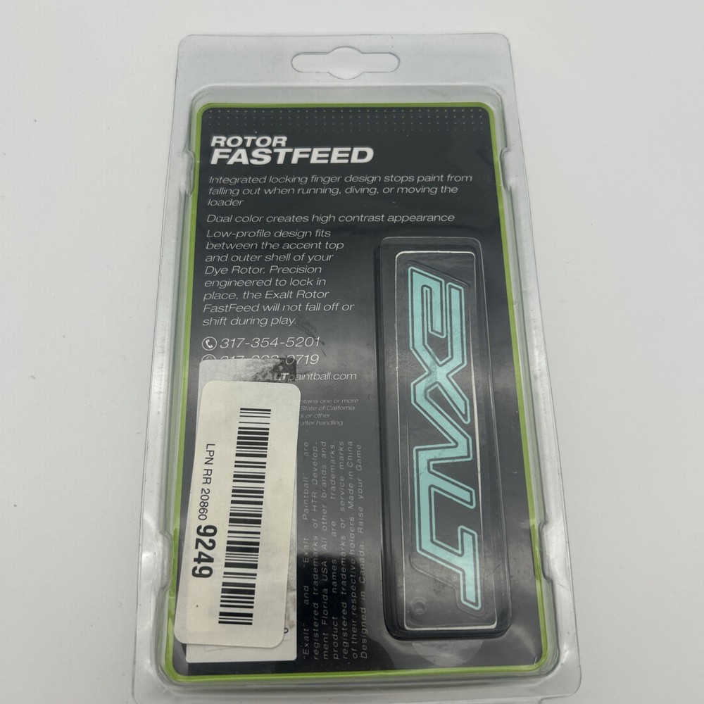 Dye Rotor Exalt FastFeed - Quick Feed - Blue - Paintball