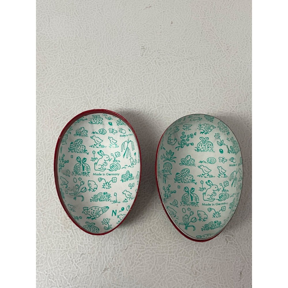 Vintage German Easter Egg Rabbit & Chicks Design by M. Drechsel Germany