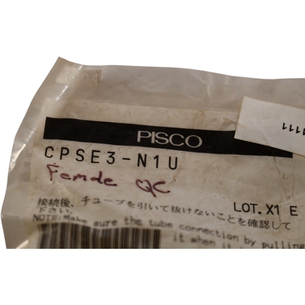 NEW Pisco CPSE3-N1U Light Coupling Mini Straight Socket NPT1/8 7/16 Hex